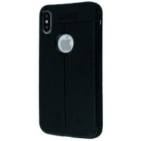 Auto Focus Black TPU Case iPhone XS Max / Apple + №3369