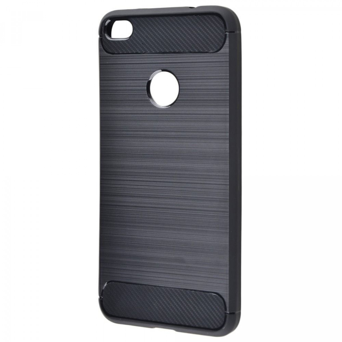 Half-TPU Black Case Samsung A8+