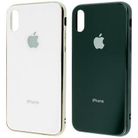 Glass Case iPhone X/XS / Apple + №2087