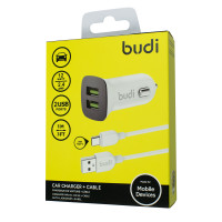 CC631T - Budi Car Charger 12W 2.4A + Cable Type-C / АЗУ + №6711