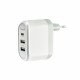 M8J028TE - Type C port+2 USB home charger,plug(30W+12W)