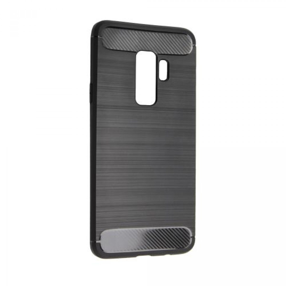 Half-TPU Black Case Samsung S9 Plus