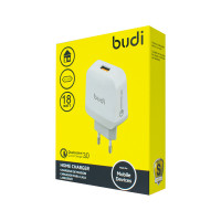 M8J940QE(AC940QEW) - Home Charger Budi 1 USB 3.6A with QC3.0 EU plug / Budi + №3035