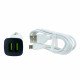CC631L - Budi Car Charger 12W 2.4A + Cable Lightning