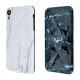 IMD Print Rhombus Marble Case for iPhone XR