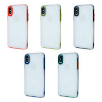 Protective Matte Slim Case iPhone X/XS / Чохли - iPhone X/XS + №1575