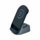 WL4300B - Budi 3 in 1 Wireless Chargin Stand