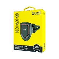 CM521B -  Budi Car Mount / SUGX-A01 - Baseus Magnetic Air Vent Car Mount Holder with cable clip + №3724