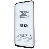 Защитное стекло 6D Full Glue iPhone X/XS/11 Pro