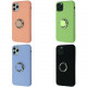 Silicone Cover With Ring Iphone 11 Pro