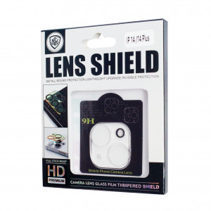 Защитное стекло 3D Camera Lens glass iPhone 14/14 Plus