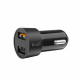 M8J622Q - Car charger Budi 2 USB 2.4A QC 3.0