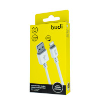 M8J011L - USB-кабель Budi Lightning to USB Charge/Sync 1м / M8J023 - USB-кабель Budi Lightning  1,2м + №3100