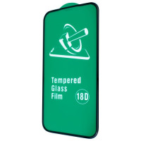 Защитное стекло 18D Full Glue silicone edge Iphone 12/12 Pro (n/p) / 18D Full Glue + №3570