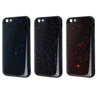 Confetti Black TPU Case Iphone 6 / Apple + №2808