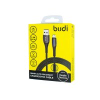 M8J212M - USB-кабель Budi Micro USB to USB Charge/Sync 1м,Auto power-off / M8J212L(DC212L10L) - USB-кабель Budi Lightning to USB Charge/Sync 1м,Auto power-off + №3091