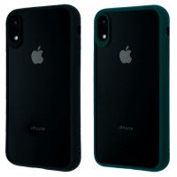 Clear Case Color Bumper (PC+TPU) iPhone XR / Чохли - iPhone XR + №3600