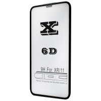 Защитное стекло 6D Full Glue iPhone XR/11 / Apple модель пристрою iphone xr. серія пристрою iphone + №3489