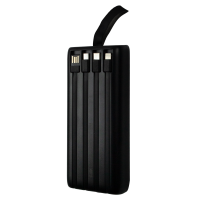 Power Bank KP-20 20000 mAh Type-C + USB with cabel / Power Bank WP-20 20000 mAh Type-C + 2 USB 22.5W Wireless Charge + №3762