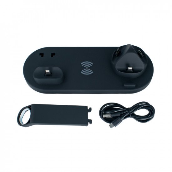 Rotatable Беспроводное ЗУ 6in1 Charging Station 10W