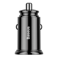 CCYS-C01 - Baseus Circular Metal PPS Quick Charger Car Charger 30W(Support VOOC) / Вы смотрели + №3341