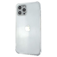 TPU Silicone with Edge Apple iPhone 12/12 Pro / Прозрачные + №1065