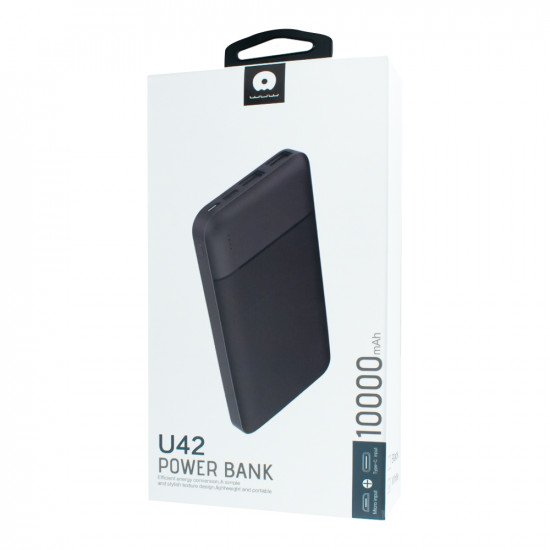 WUW Power Bank 2USB 10000 mAh U42