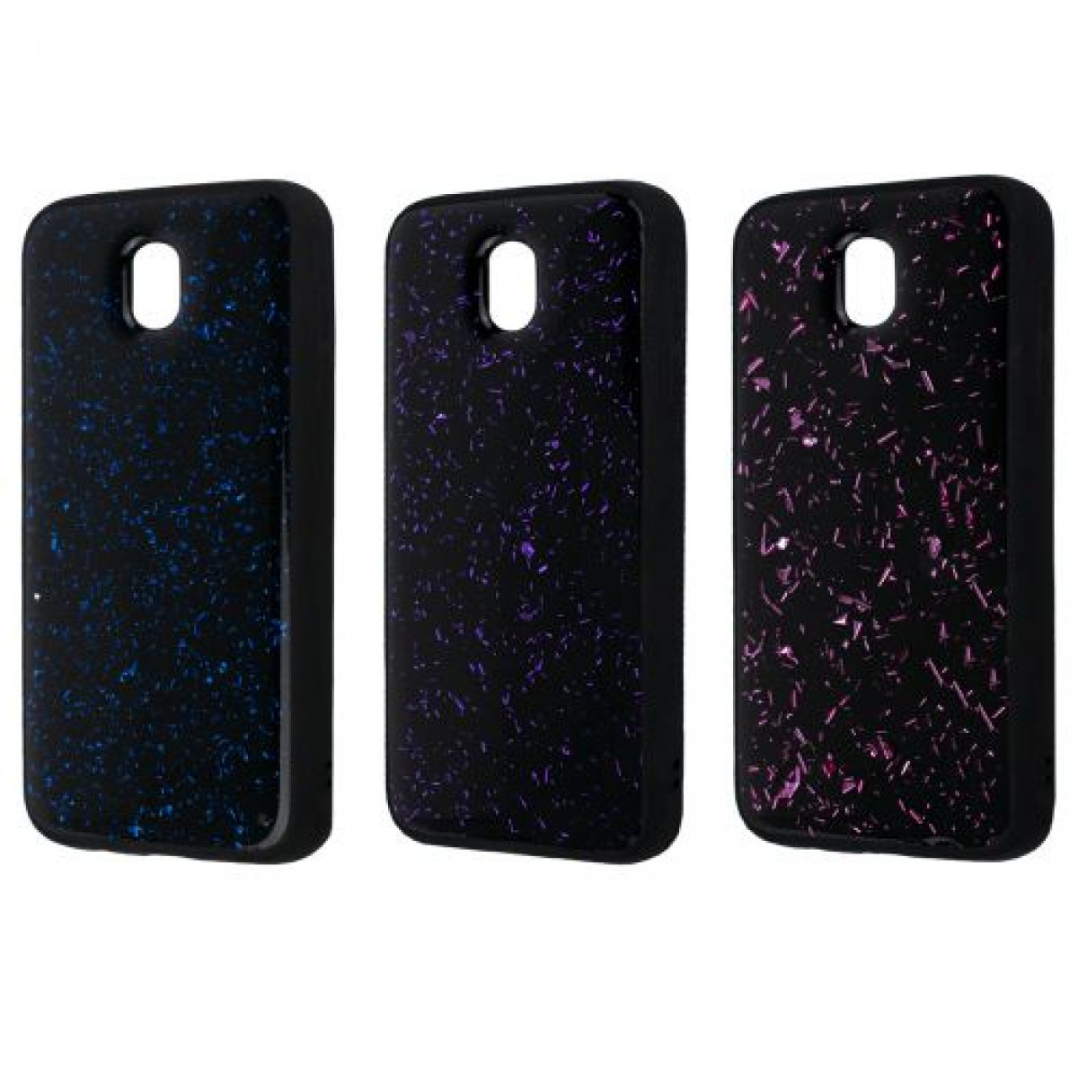 Confetti Black TPU Case Samsung J5 2017
