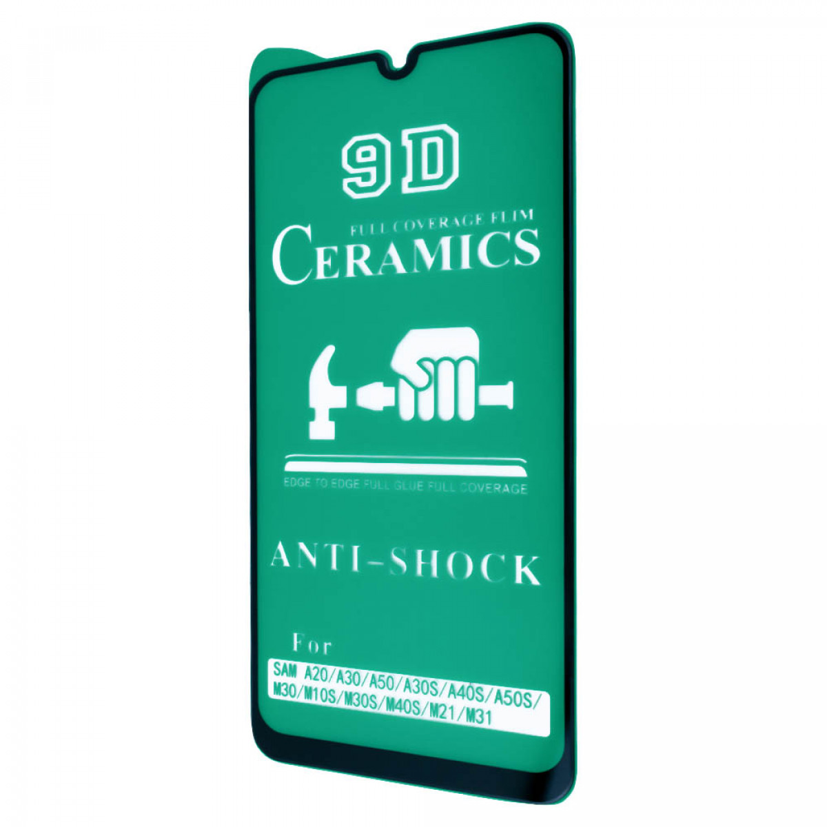 Защитное стекло Ceramic Clear Samsung A20/A30/A30S/A50/A50S/M30/M30S