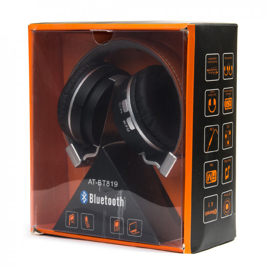 Wireless Headphones AT-BT819, Black