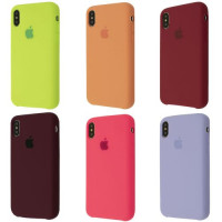 Silicone Case High Copy на Iphone XS Max / Apple + №1427