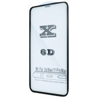 Защитное стекло 6D Full Glue iPhone XS Max/11 Pro Max / Скло/Плівки на iPhone X/XS + №3492