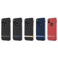 Чехол-накладка Rock Royce Series Apple iPhone X/XS / Кольорові однотонні + №1521