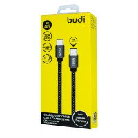 M8J206TT07 - USB-кабель Budi Type-C to Type-C Sync 2м / USB Cable QLT-Power XUD-8, Type-C + №988