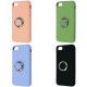 Silicone Cover With Ring Iphone 7/8