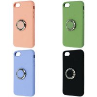 Silicone Cover With Ring Iphone 7/8 / Чохли - iPhone 7/8/SE2 + №1401