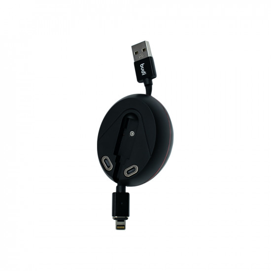 M8J517 - 3in1 Retractable magnetic cable,1m, 3A Faster