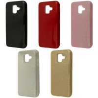 Glitter Case Samsung A6 / Стрази та блискітки + №2057