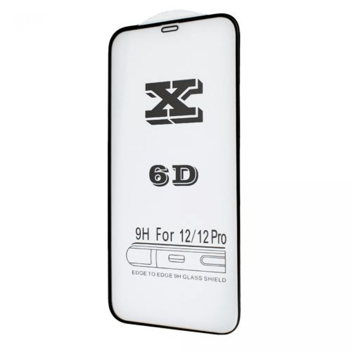 Защитное стекло 6D Full Glue iPhone 12/12 Pro