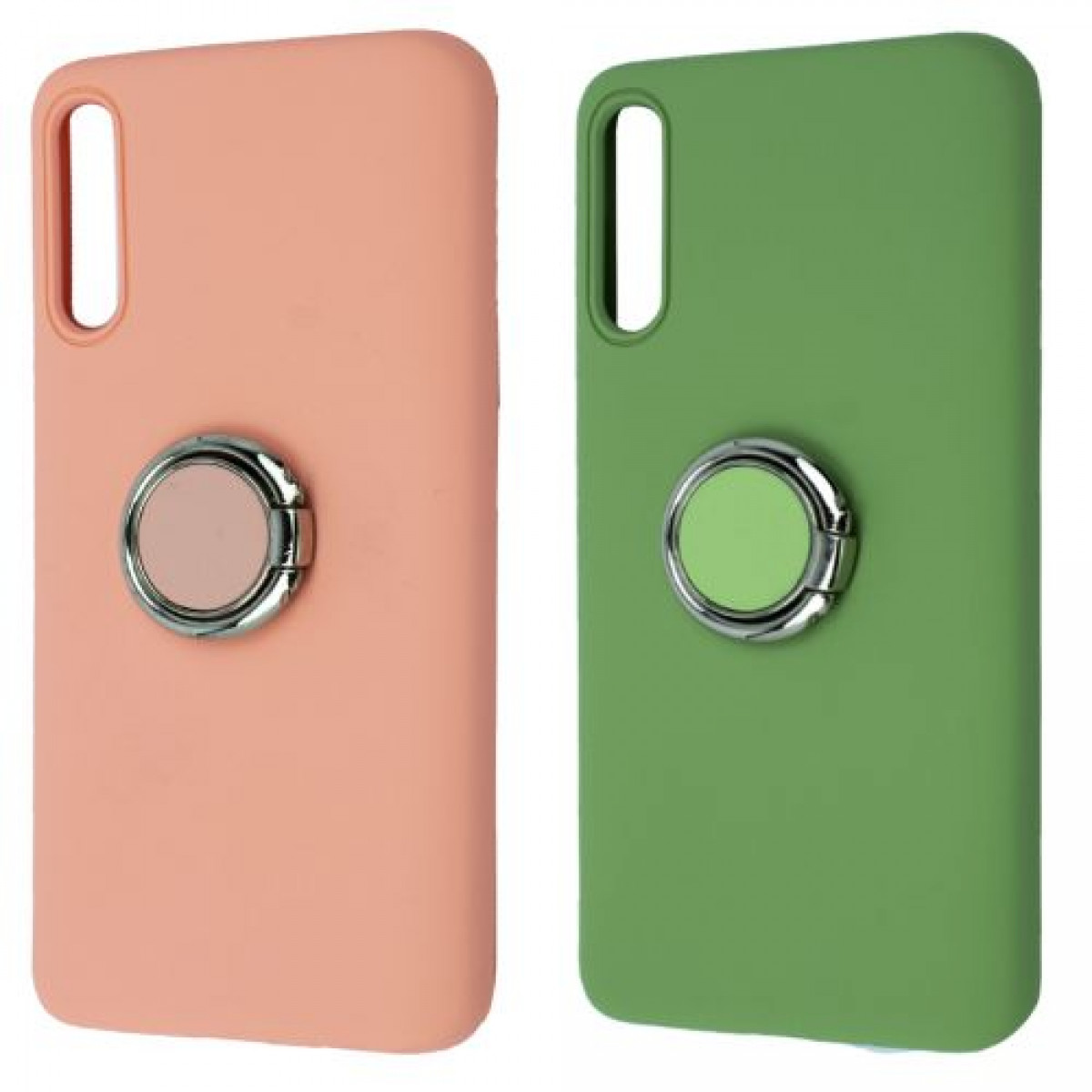 Silicone Cover With Ring Samsung A50/A50S/A30S