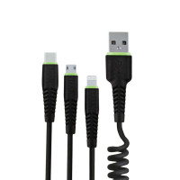 M8J150T3S - 3in1 Charge Sync Faster Cable 2m 2A