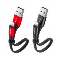 CALMBJ-B01 - Baseus Nimble Portable Cable For Apple 23CM / CATMBJ-BG1 - Baseus Simple HW Quick Charge Charging Data Cable USB For Type-C 40W 23cm + №3289