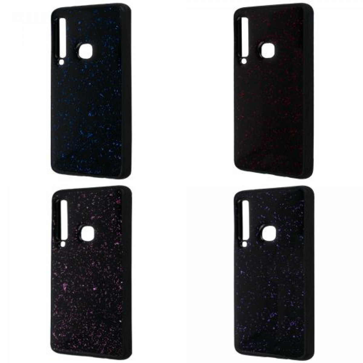 Confetti Black TPU Case Samsung A9 2018