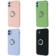 Silicone Cover With Ring Iphone 11