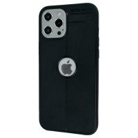Auto Focus Black TPU Case iPhone 12 Pro Max / Apple + №3368