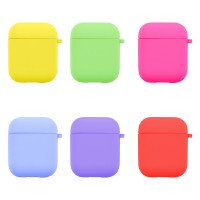 Silicone Case with Fibra AirPods 1/2 / Для AirPods + №1416