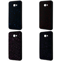 Confetti Black TPU Case Samsung J4+ / Samsung + №2784