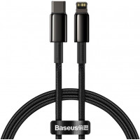CATLWJ-01 - Baseus Tungsten Gold Fast Charging Data Cable Type-C to iP PD 20W 1m / CATKLF-P91 - Baseus Cafule HW Quick Charging Data cable USB Type-C 40W 1m + №3294