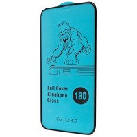 Защитное стекло 18D Full Glue silicone iPhone 12Pro Max / Скло/Плівки на iPhone 12 Pro Max + №3563