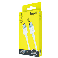 M8J011TT - USB-кабель Budi Type-C to Type-C cable 2.4A 1m / Type-C + №991
